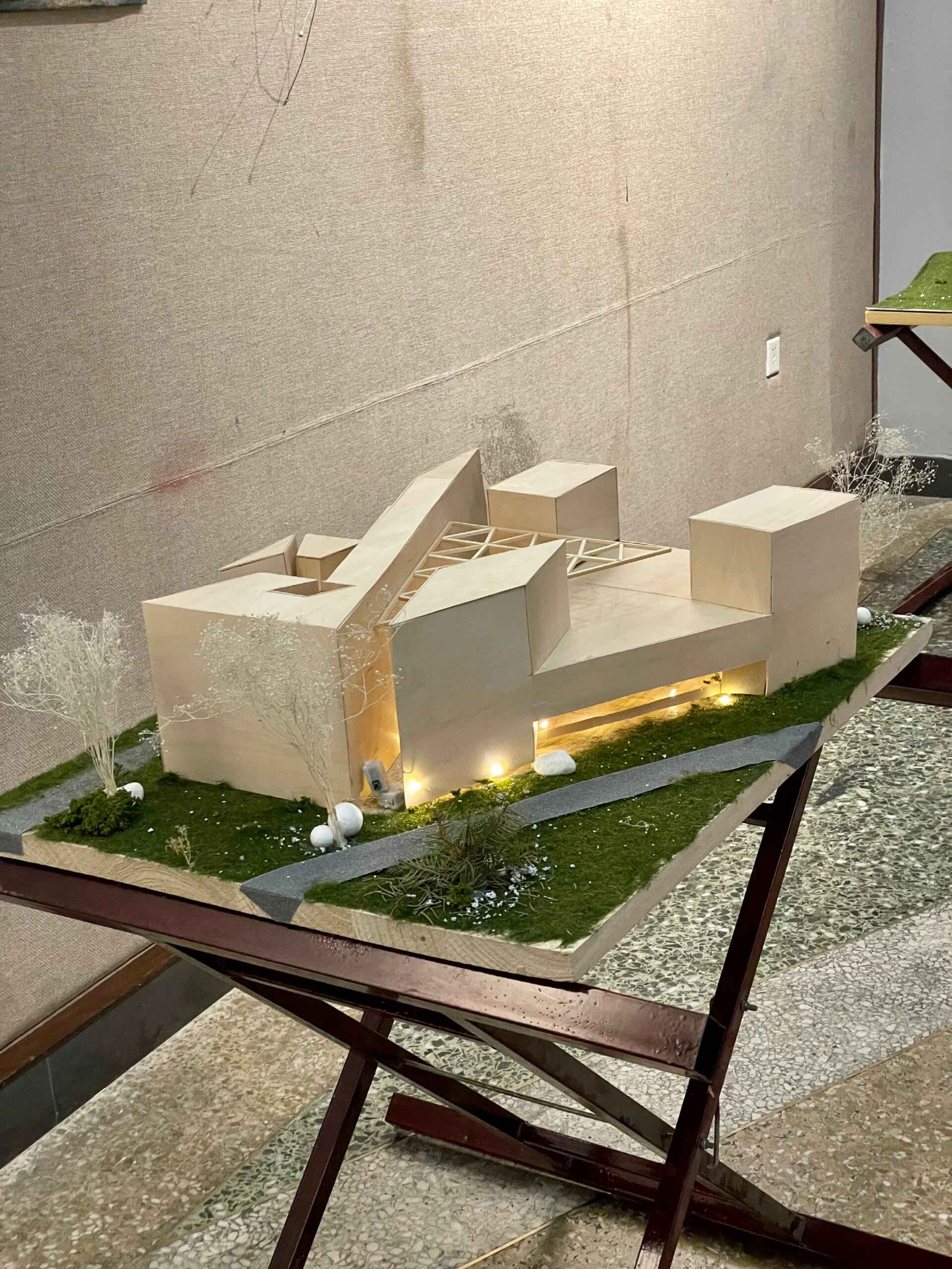 美国国家美术馆东馆 模型制作