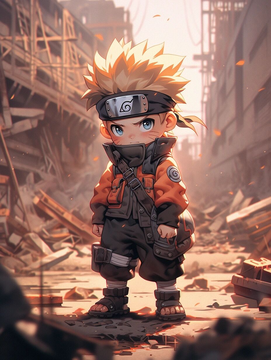 火影忍者| 鸣人03q版壁纸