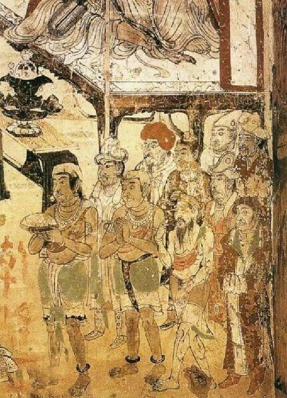 【名人名画】中国唐代著名画家——吴道子 吴道子(wu daozi 680—759)