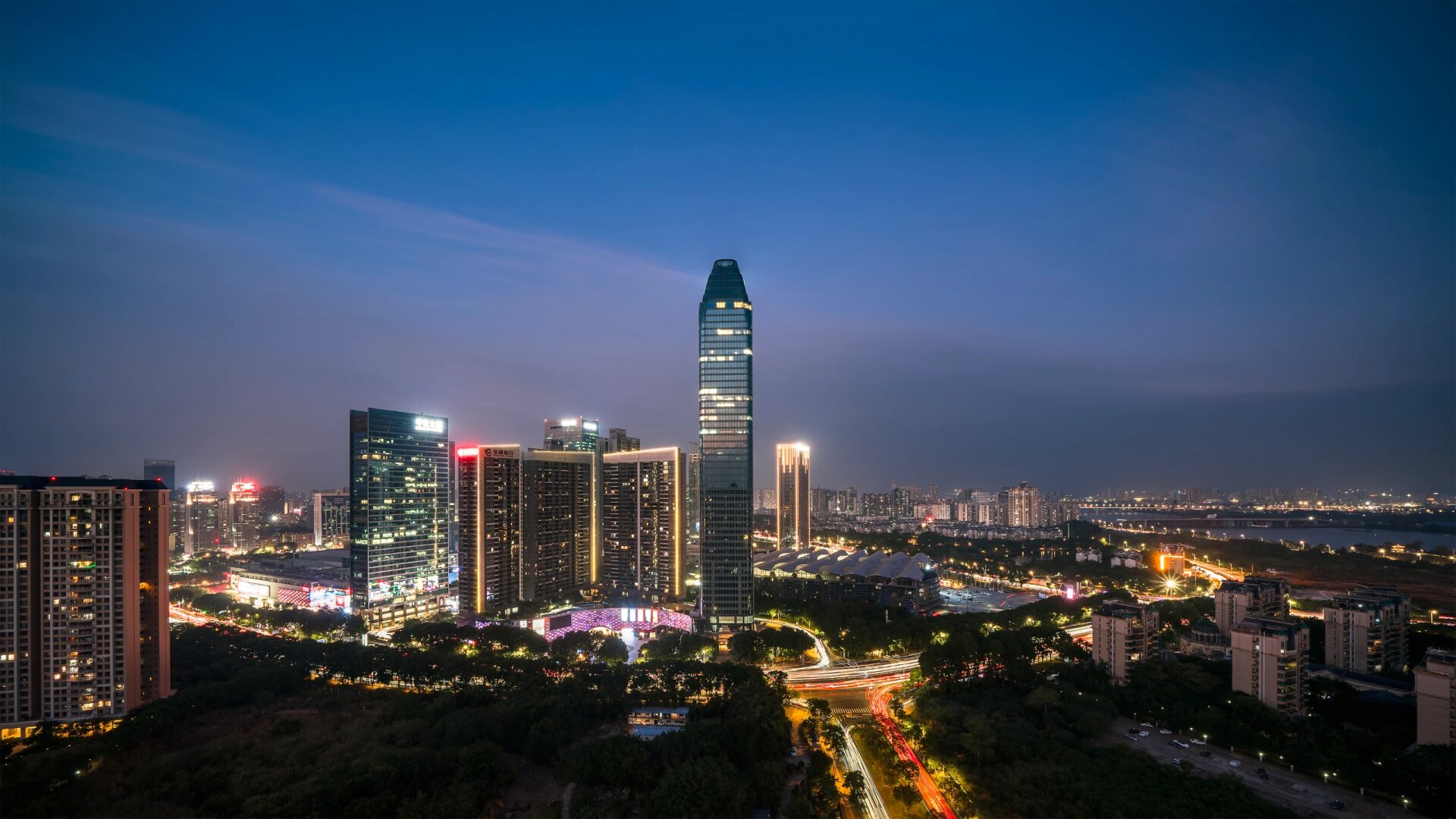 惠州这座大楼原来这么好看