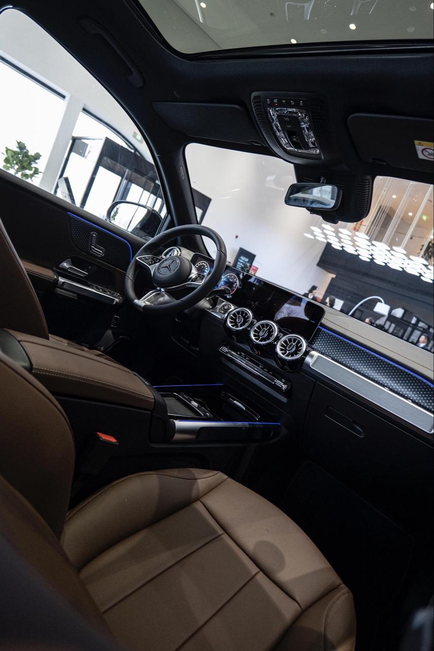 glb200动感宇宙黑,原厂选装氛围灯