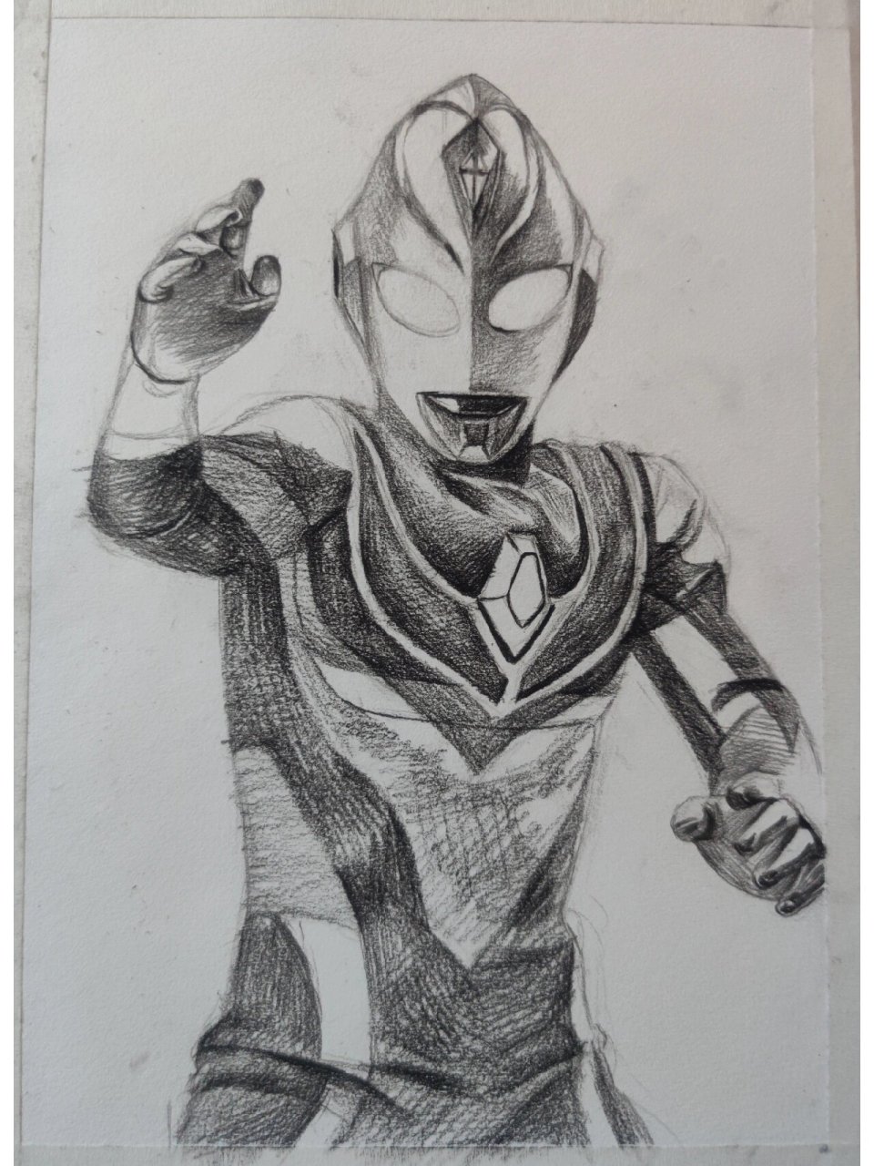 戴拿奥特曼(步骤图) 素描戴拿奥特曼 戴拿奥特曼别称宇宙街溜子 在