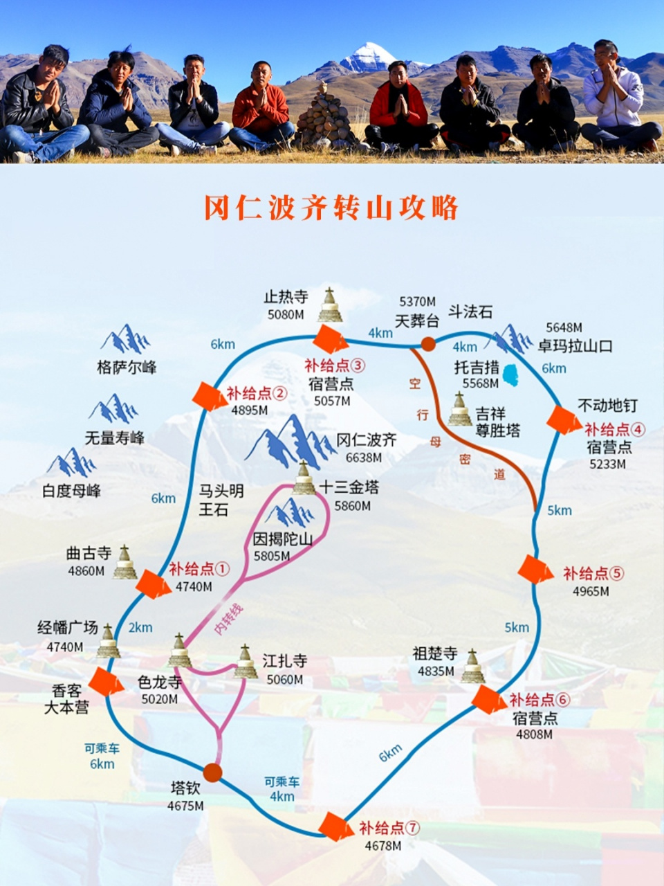 冈仁波齐地理位置图片