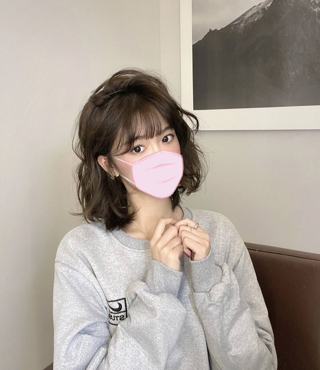 齐肩法式烫发 96慵懒港风法式烫发超适合圆脸‖天津烫发天津染发