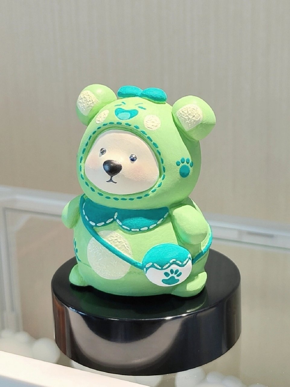 石膏小熊保姆级配色96教程 7515草绿色嘟嘟熊98 7515主要