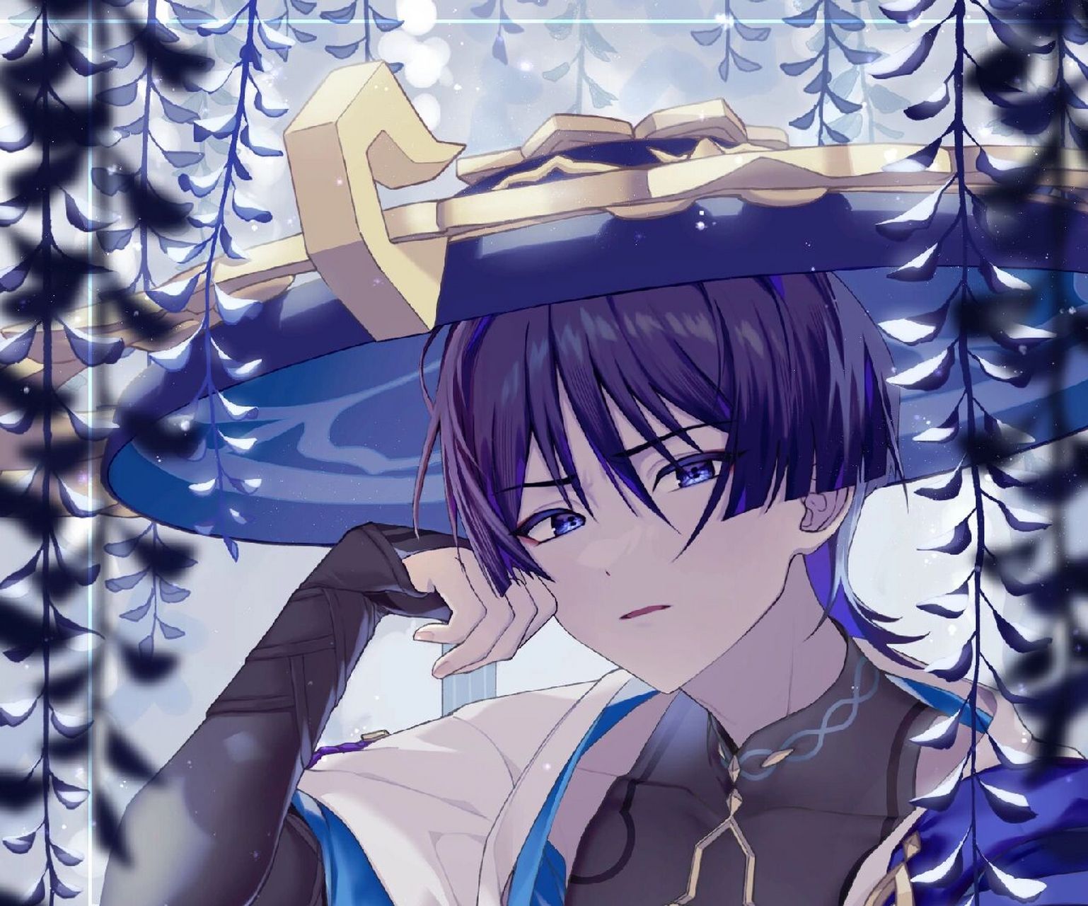 【原神】流浪者&精美壁纸头像无水印 谁懂,我直接嘶哈嘶哈,他真的好