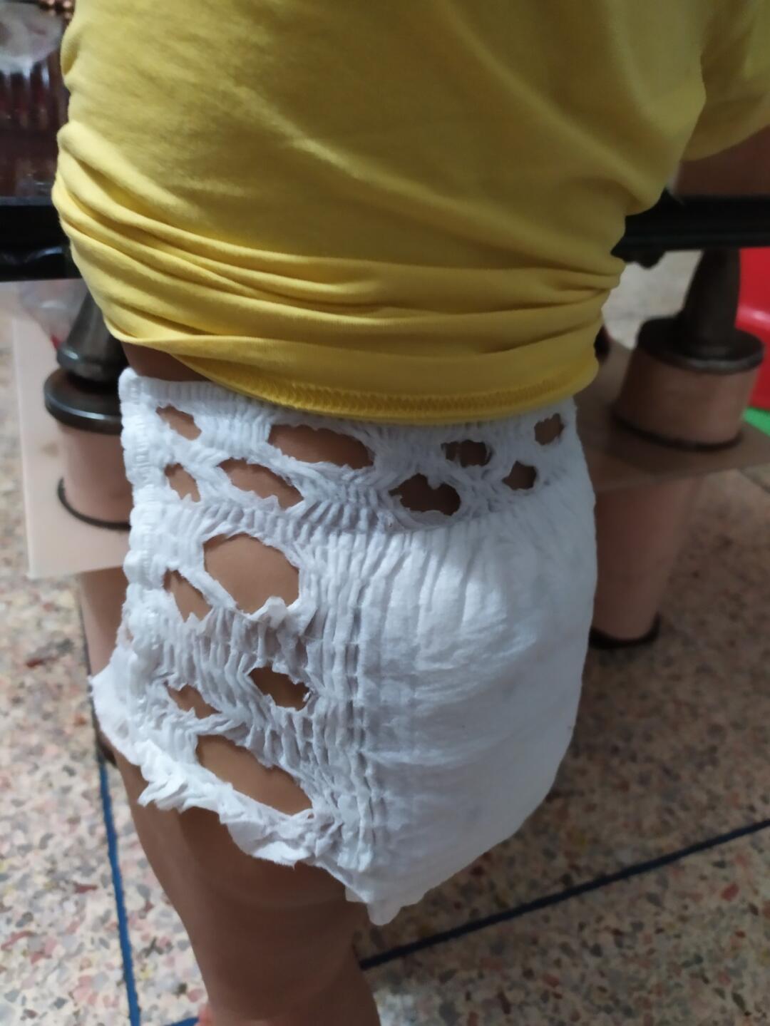 🤫老母亲亲手改造的最新款拉拉裤😂