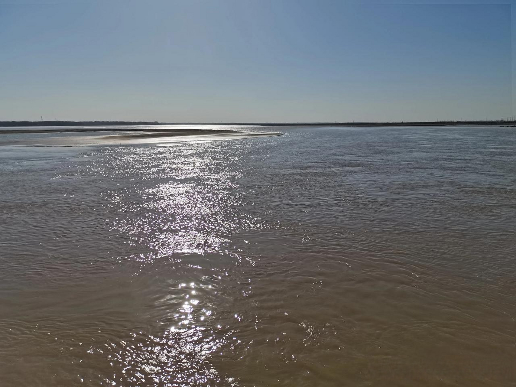 河南开封黄河浮桥