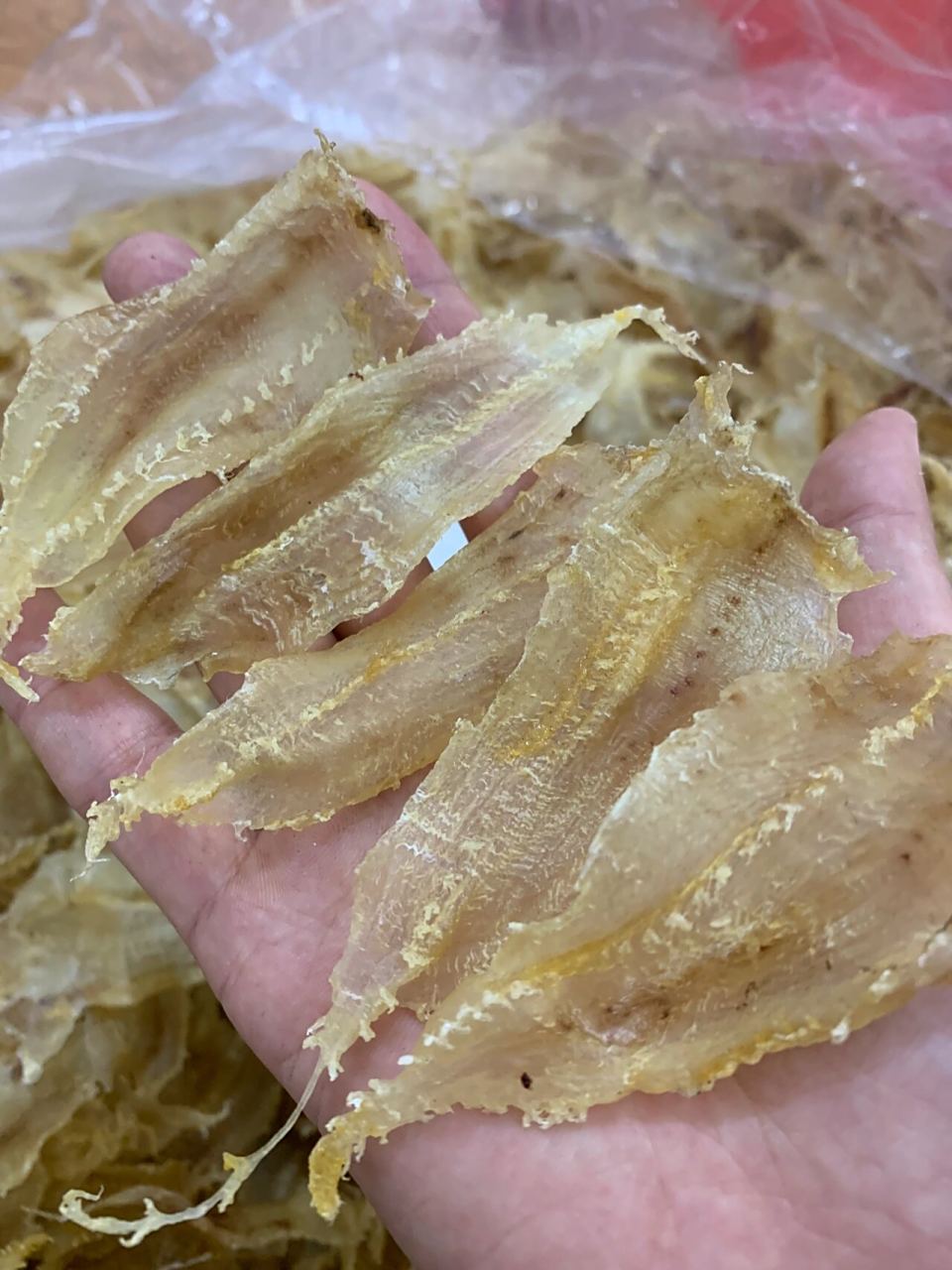 【本港野生小土鳘鳘鱼胶】渔民手工自洗自晒,原生态好鱼胶!