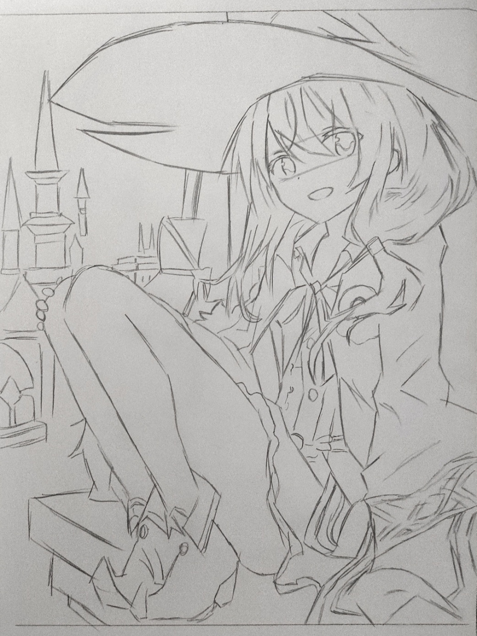 画一个伊蕾娜 [偷笑] #魔女之旅