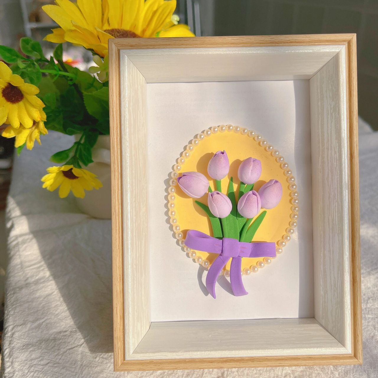 紫色粘土郁金香|春天就是花儿啊 郁金香93就是春天的代表作