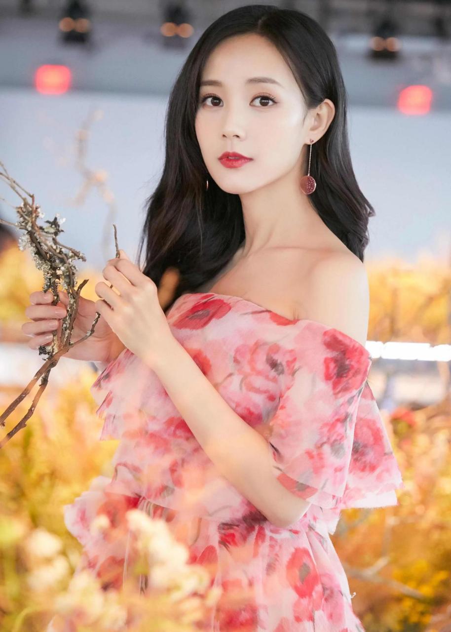 李一桐撞脸白鹿李沁,穿深v薄纱礼服走红毯,露出优越线条 李一桐,1990