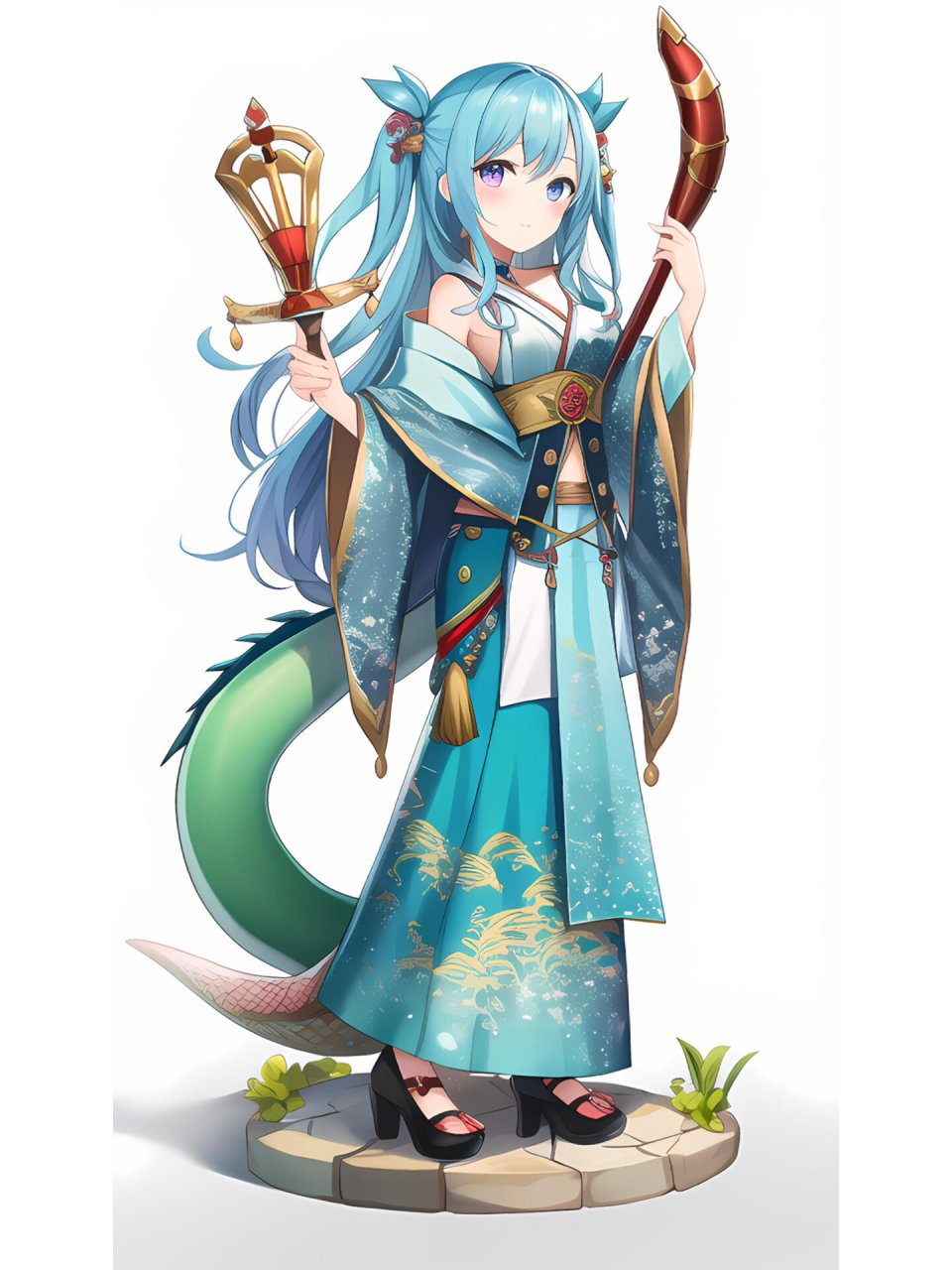 二次元少女版|龙拟人