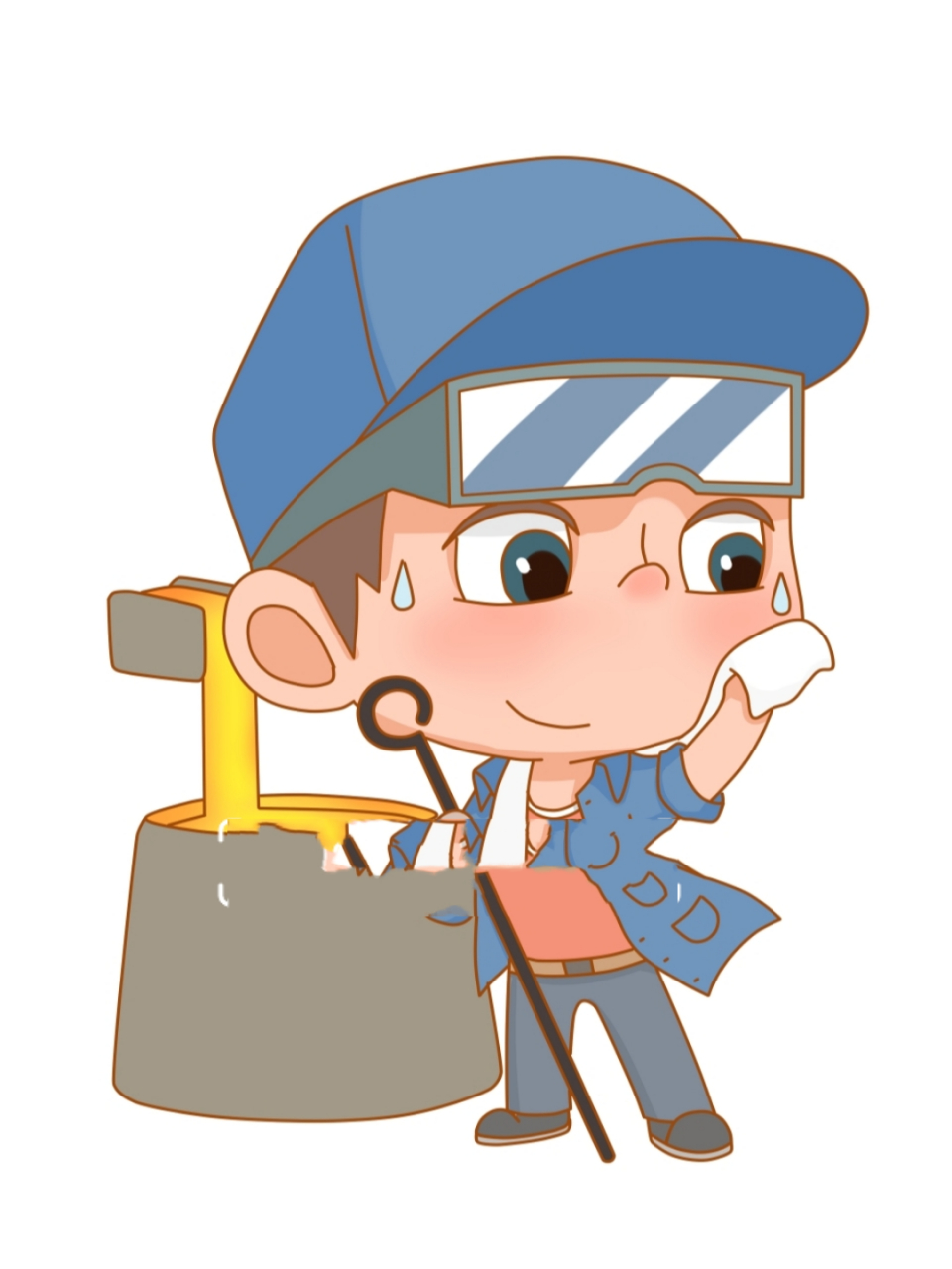 幼儿园五一劳动节卡通人物素材图 可打印 #五一劳动节 #卡通人物素材