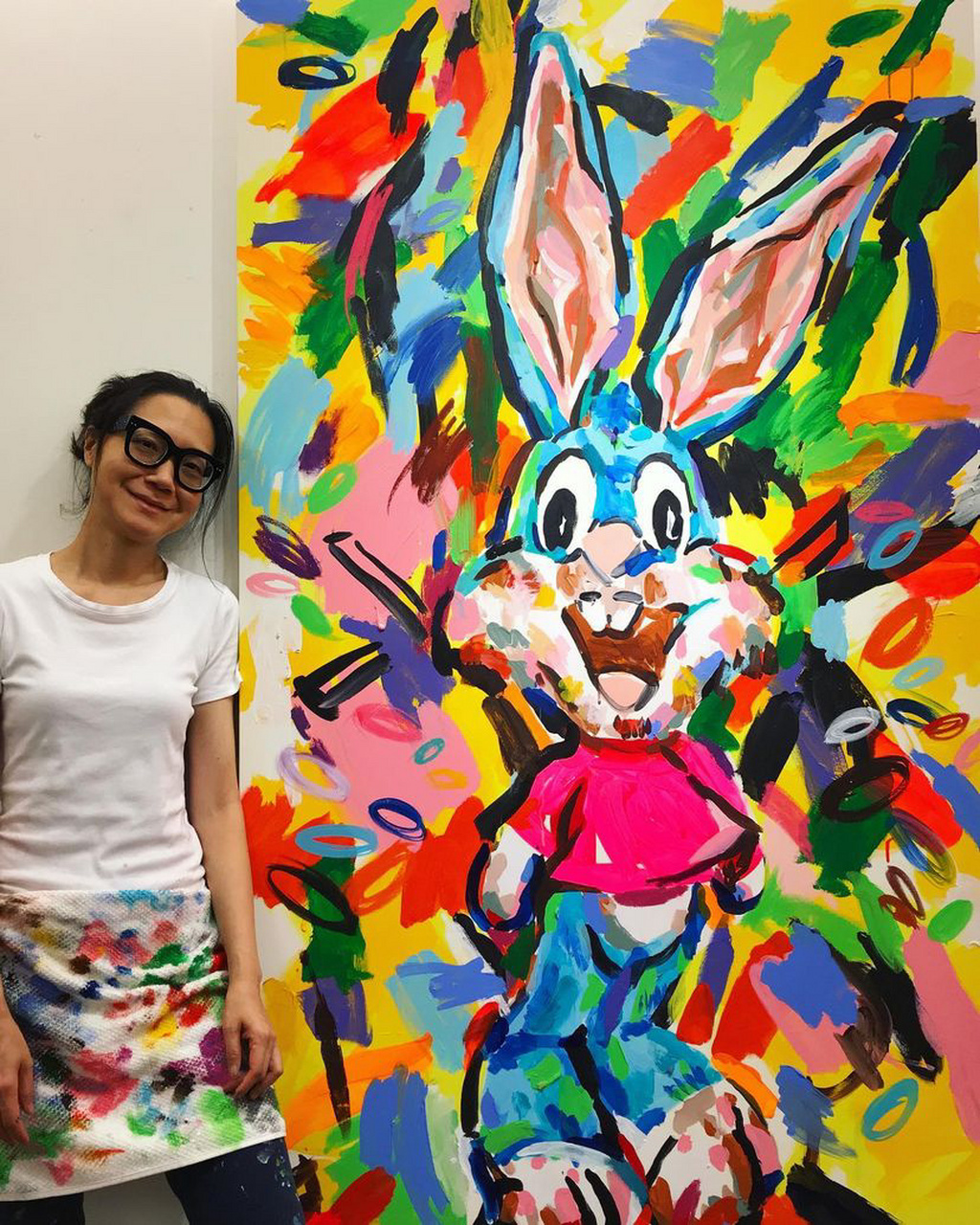 艺术家|曲家瑞老师创作的兔子,童趣又治愈!