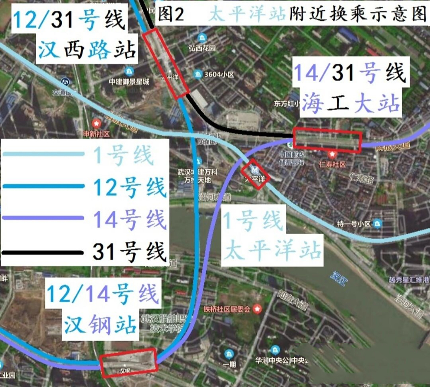 武汉地铁12号线规划图 武汉地铁12号线(环线)起点和终点均在武昌站东