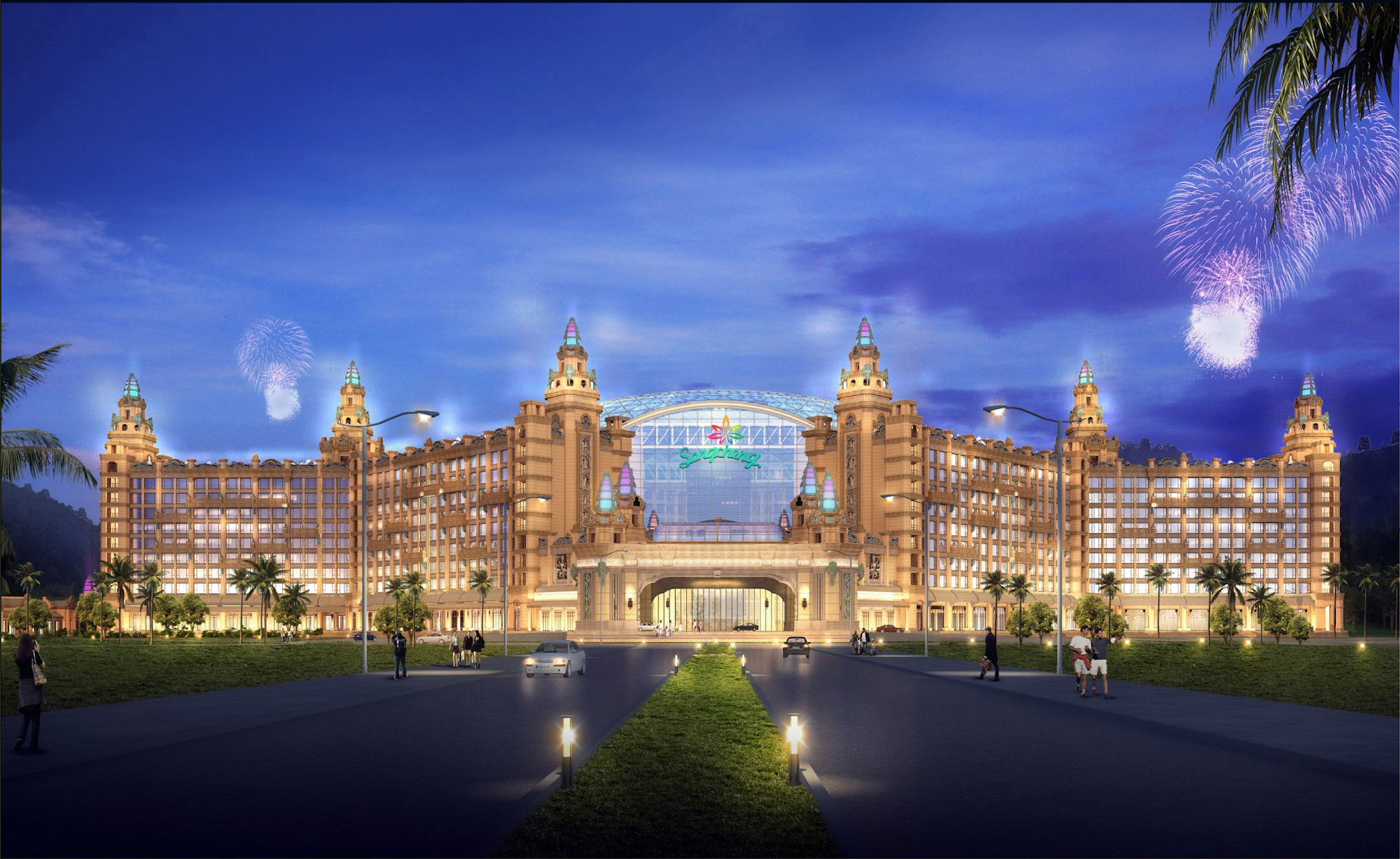 珠海宋城,现场没人施工,真的凉了?