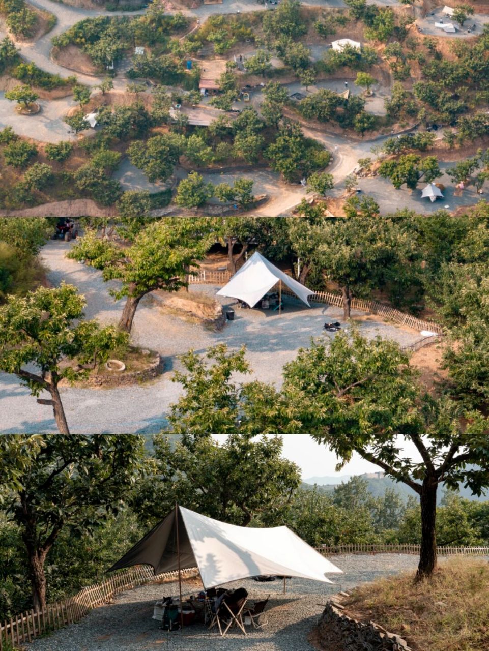 充分享受一下大自然,顺便打卡各种风格的营地 	 这次来到了位于怀柔区