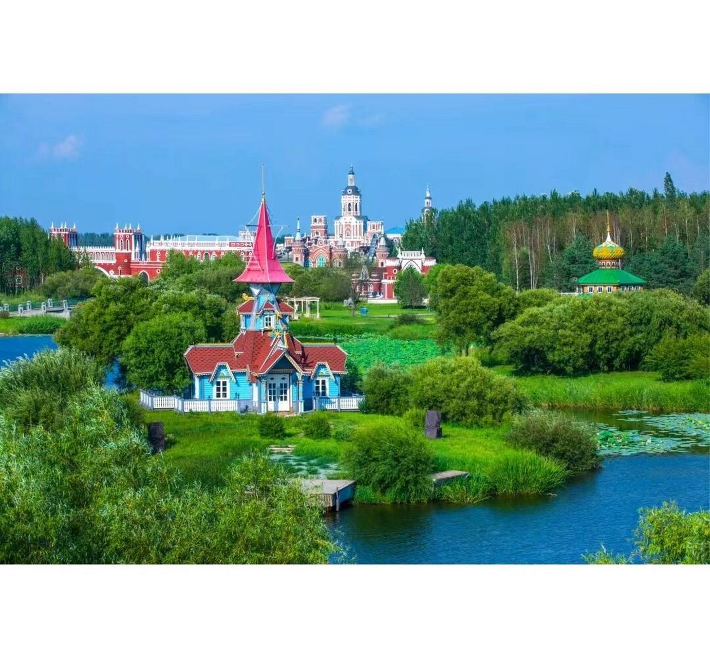 哈尔滨必玩景点之伏尔加公园 伏尔加庄园位于哈尔滨市香坊区,占地面积