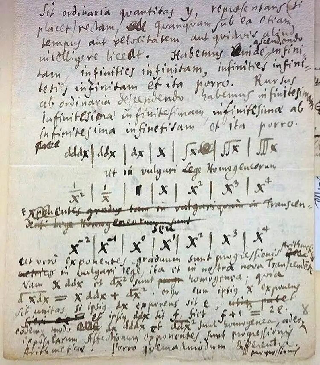 莱布尼兹手稿:原始计算器设计草图