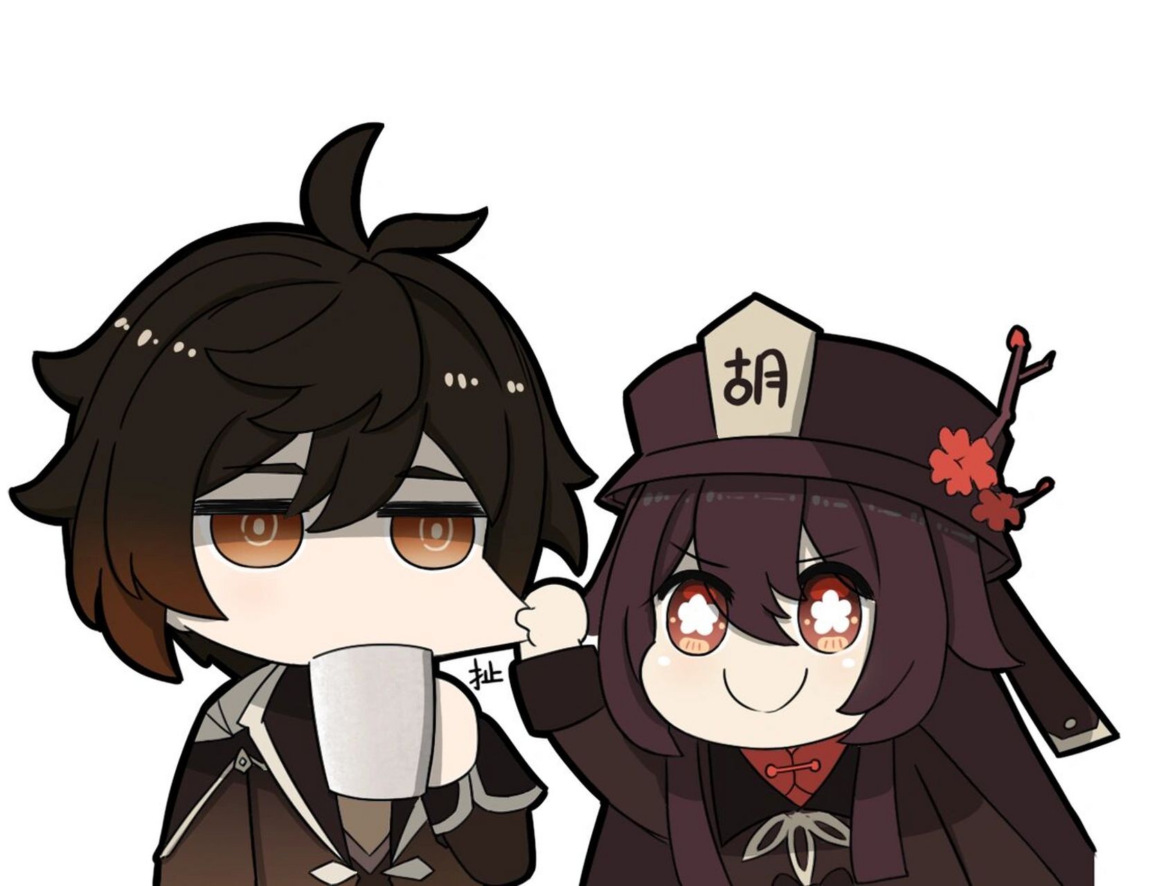 胡桃表情包|原神 cr网络侵删