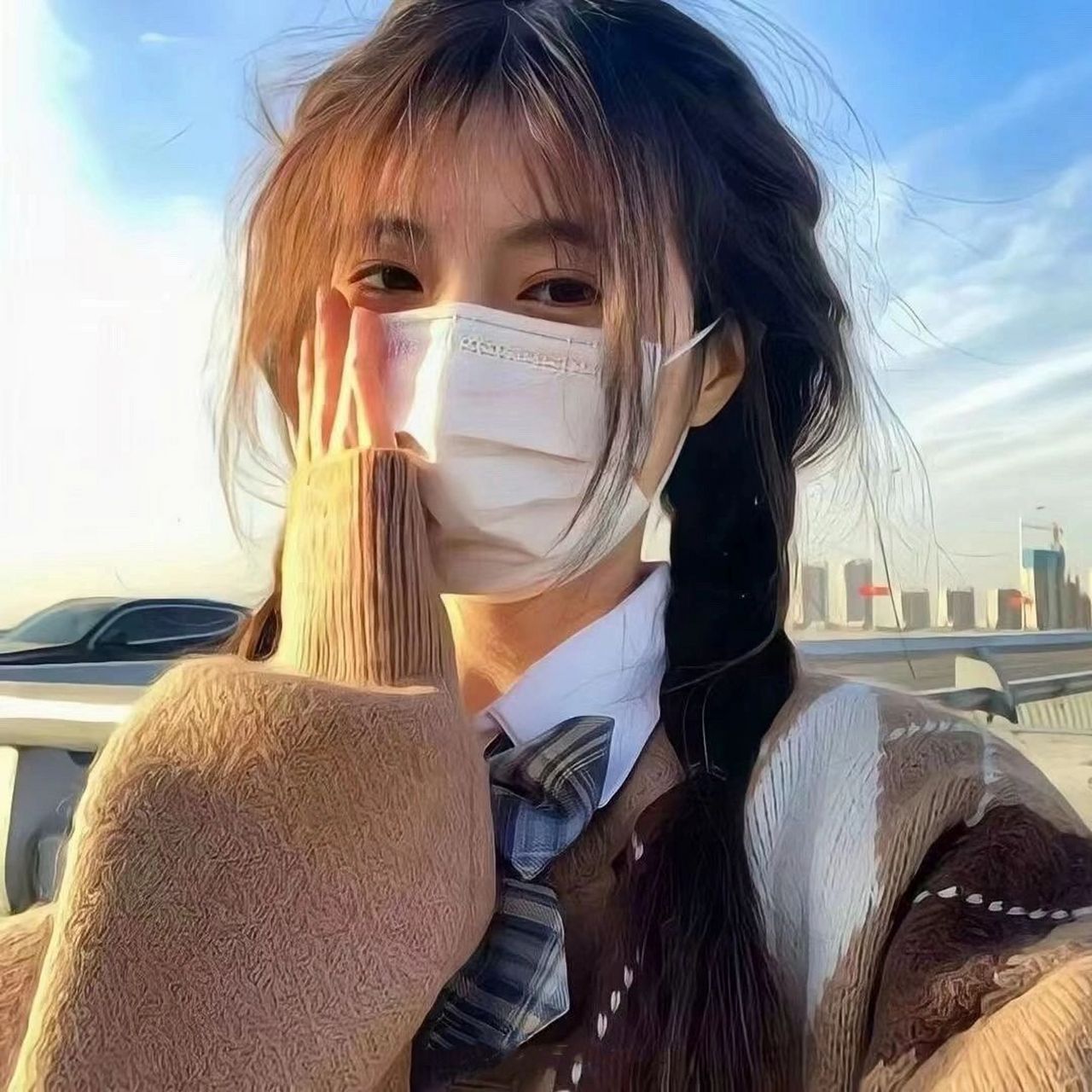 单人头像,女生头像