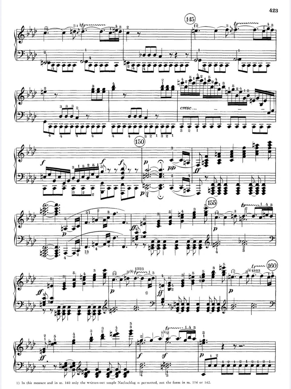 《热情奏鸣曲》 曲谱分享来自贝多芬32首钢琴奏鸣曲之一《热情奏鸣曲