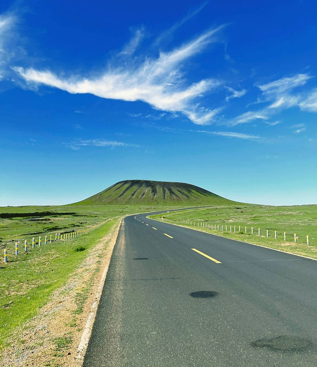 七月份的乌兰察布-草原天路 去年10月去过一次乌兰哈达,但冷到没心思