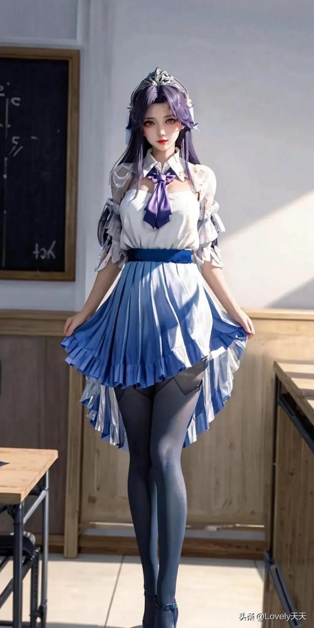 ai王者荣耀大乔cosplay