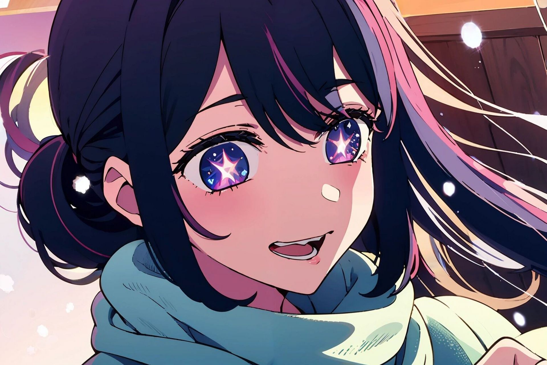 壁纸|星野爱 谎言也是我的爱