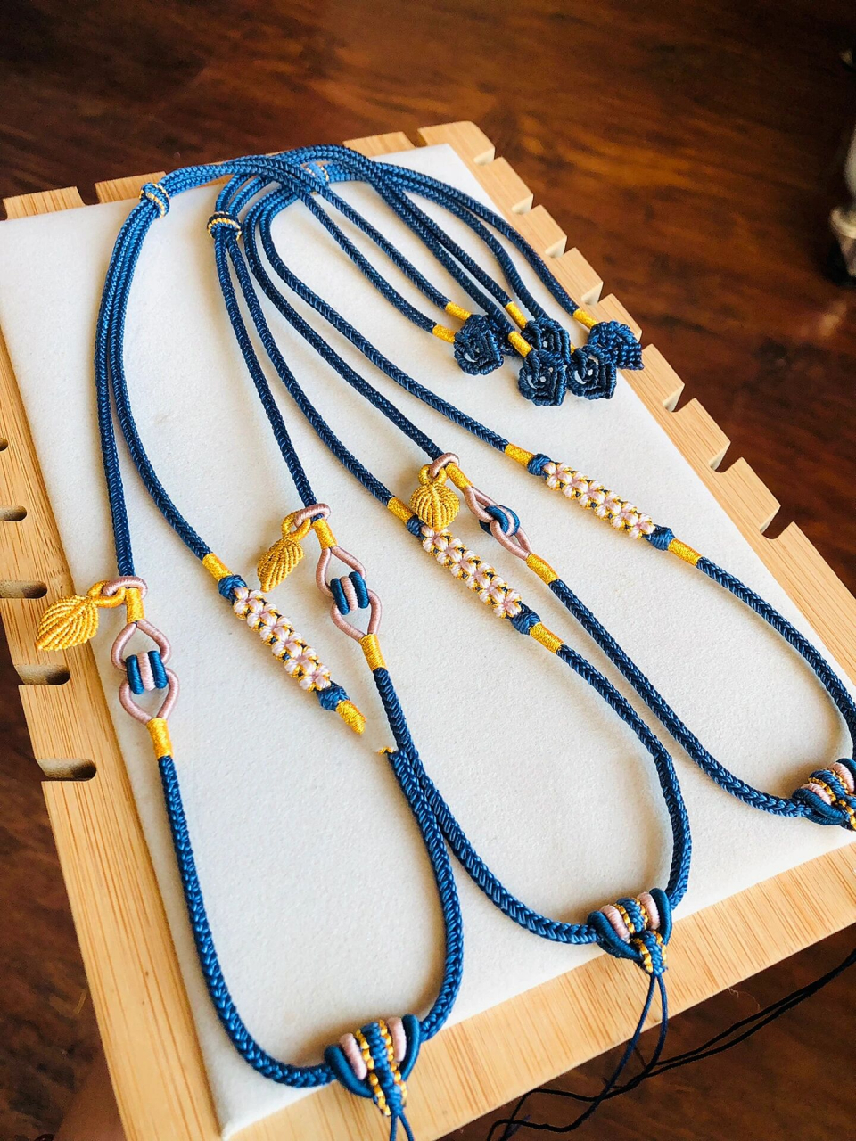 手工编绳吊坠绳  客订吊坠绳 马上过年啦～年前不接单啦