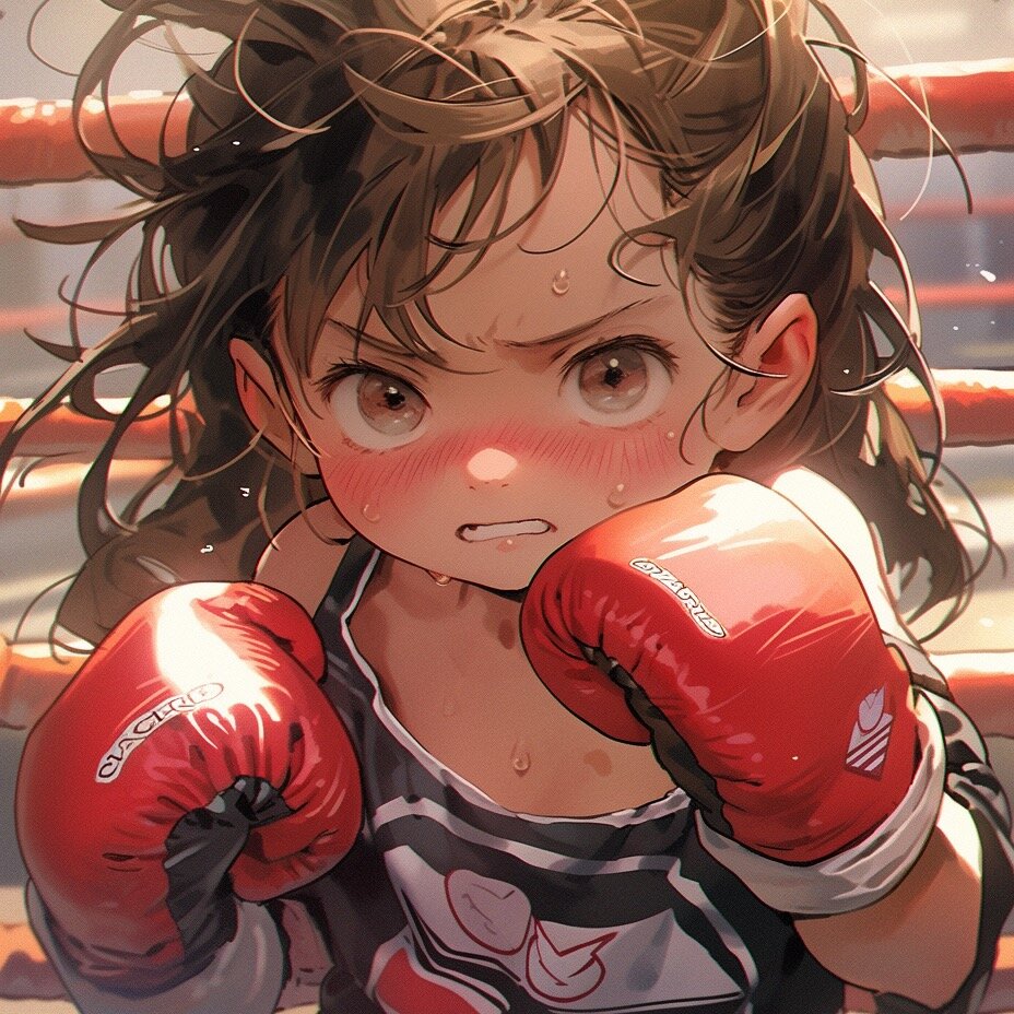 👊🏻 拳击少女 | 头像