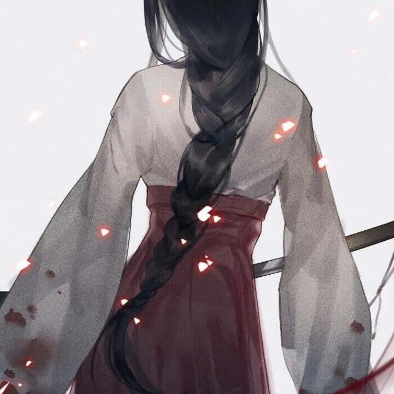 女生头像|好看的背影女生动漫头像唯美94 提供一组高清女生动漫头像