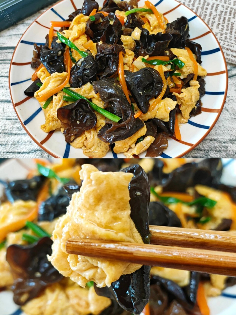 99巨好吃家常菜木耳炒鸡蛋小白菜谱 老少皆宜的『木耳炒鸡蛋』来了