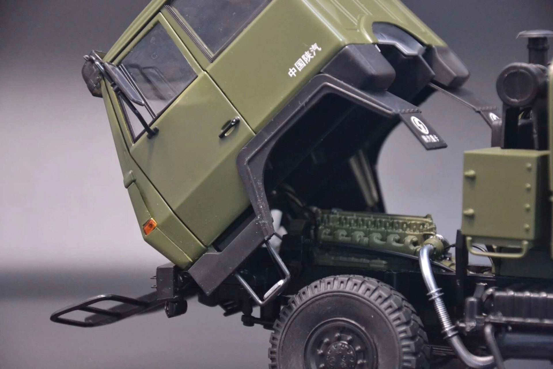 汽车模型情怀收藏- 陕汽sx2190军用卡车 模型名称:陕汽sx2190军用越野