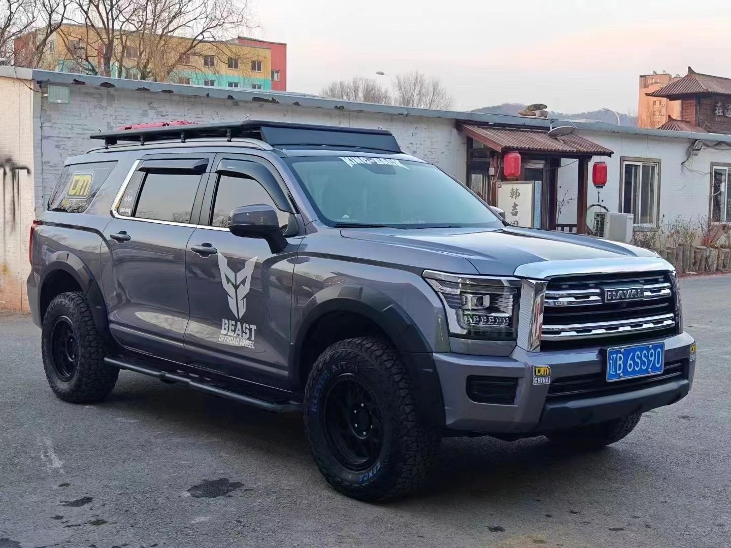 全新哈弗h5改装17英寸轮毂轮胎分享