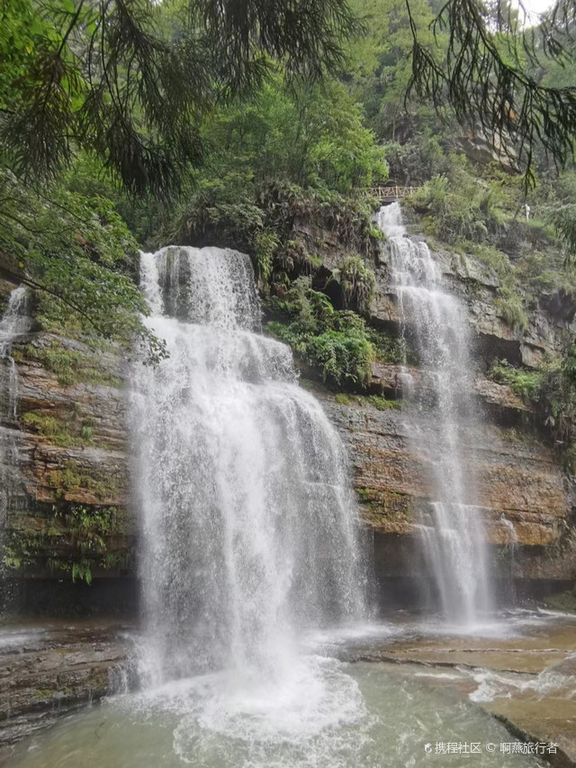 被严重低估的云南大关黄连河瀑布群