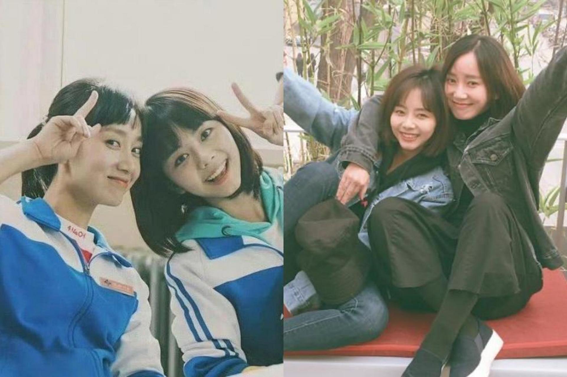 谭松韵的《最好的我们》剧中闺密董晴近日结婚,她以低调朴素的装扮