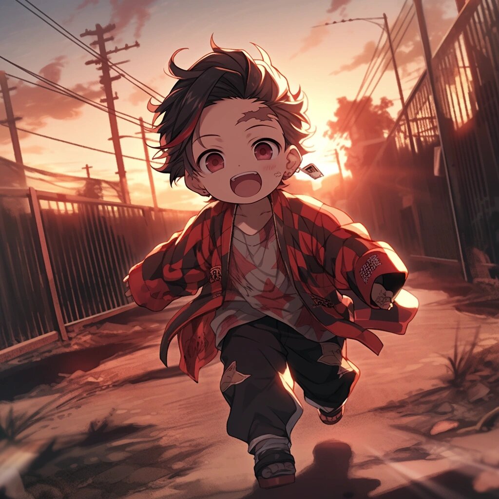 鬼灭之刃|炭治郎—可爱头像(4
