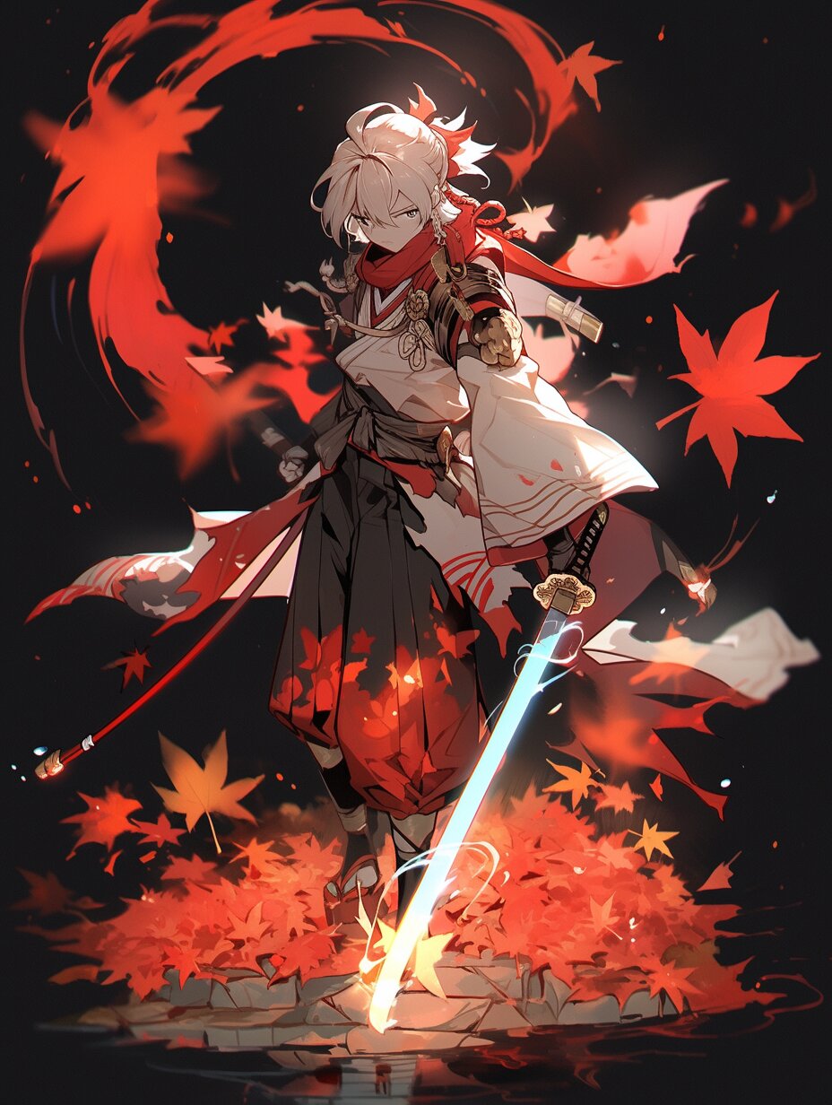 高清原创壁纸|枫原万叶 帅气就完事儿了 	 020202020202