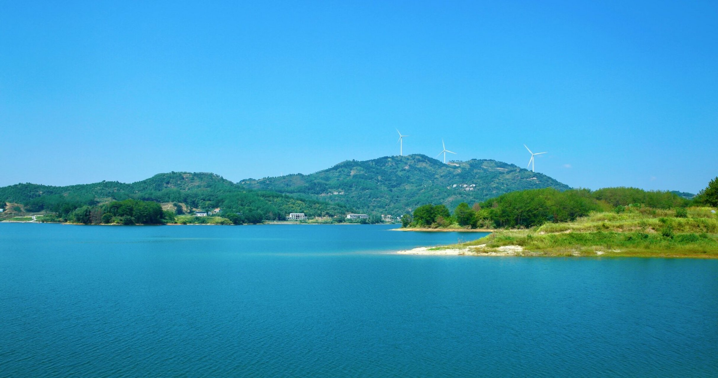牛车河水库6015湖北的千岛湖87美成仙境 素有"