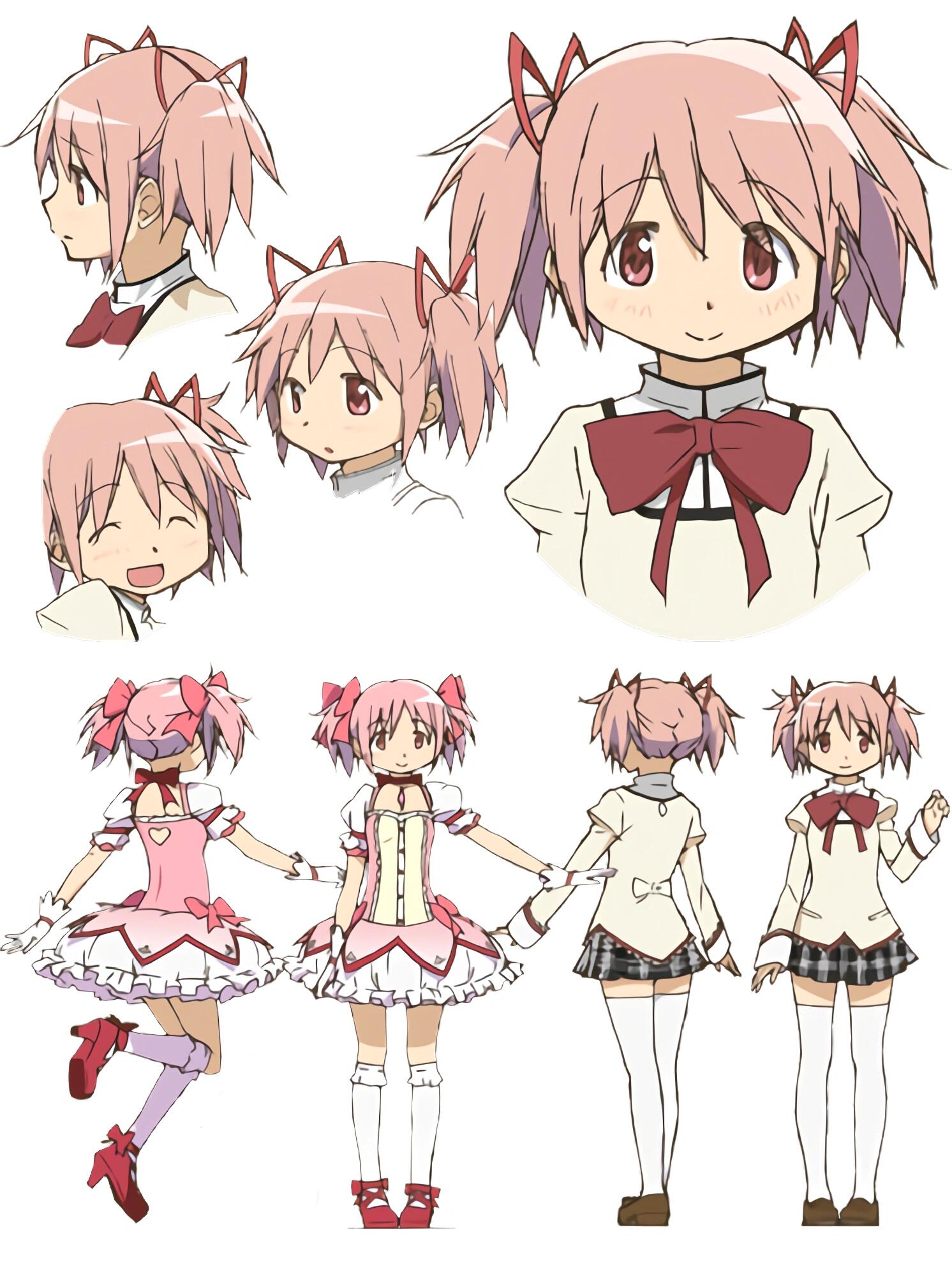 魔法少女小圆:鹿目圆设定图