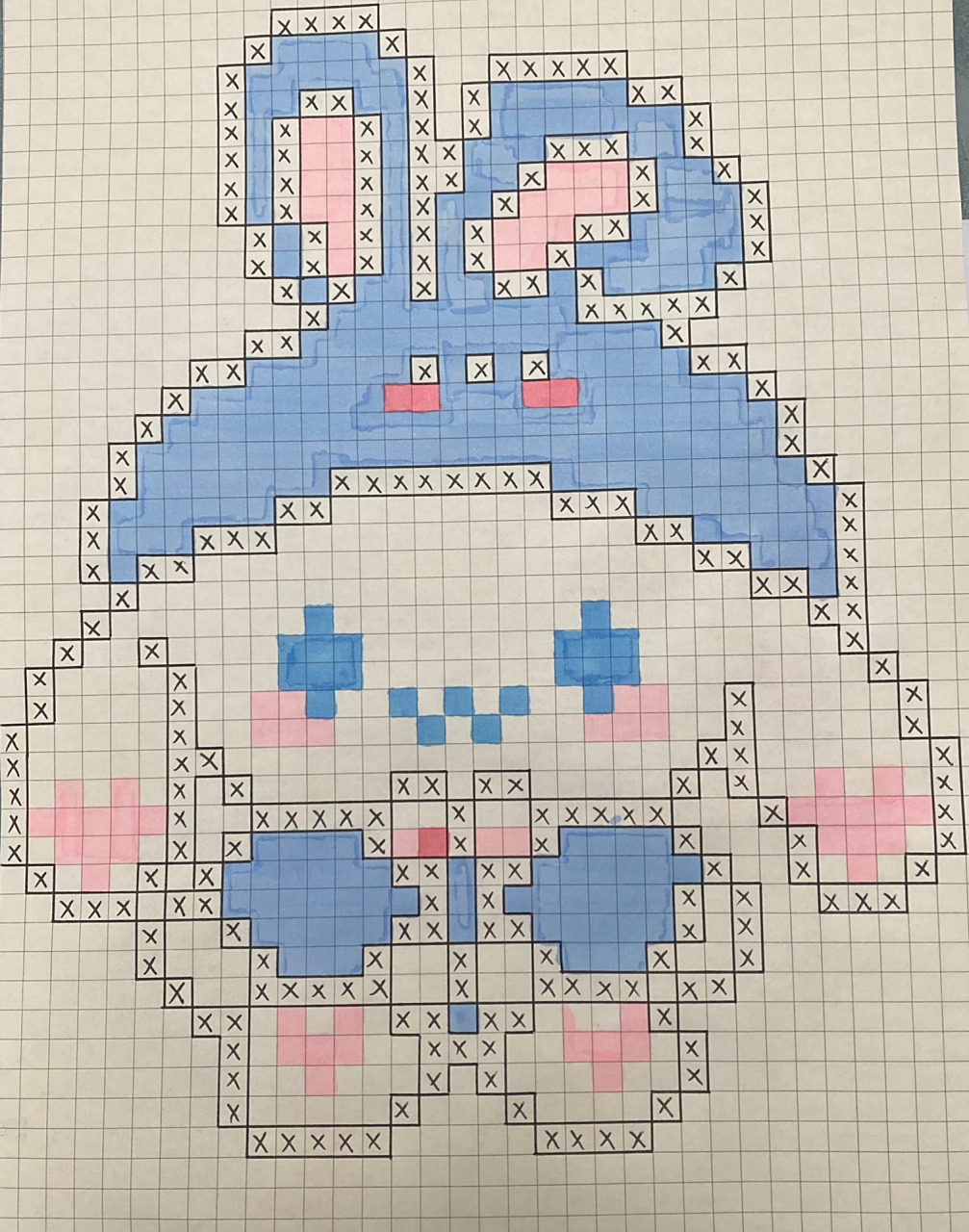 像素画22  玉桂狗 临摹图来自