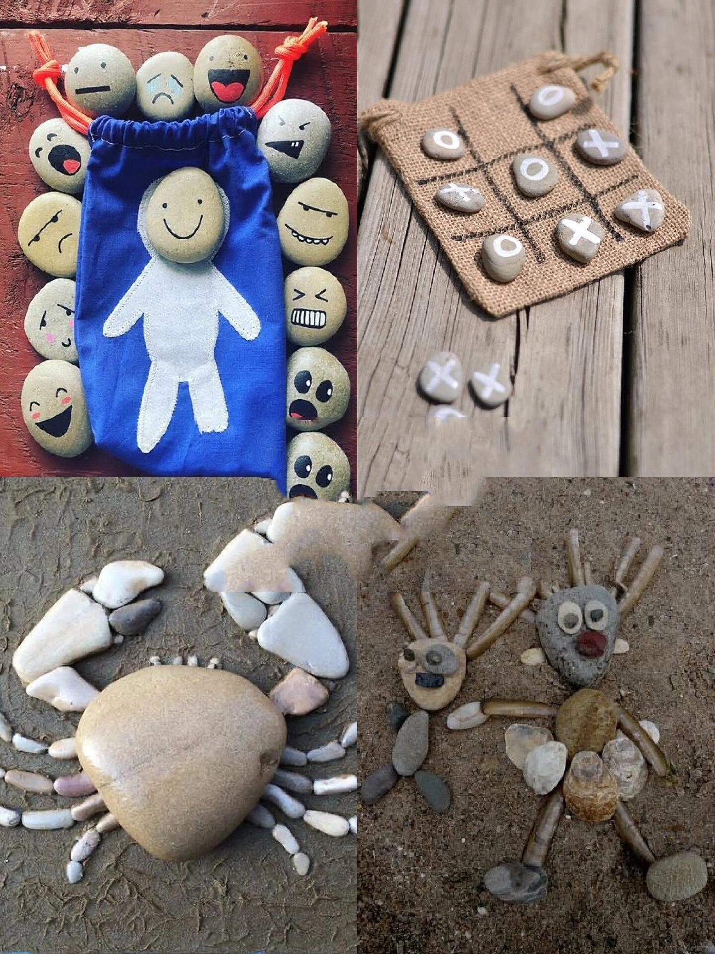 自然教育| 亲子必做石头自然手工系列