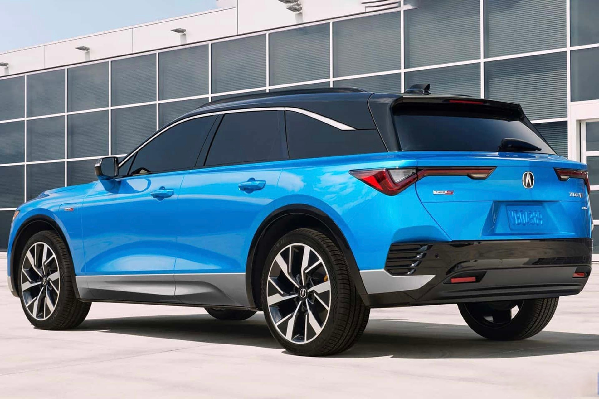 全新讴歌zdx官图发布:讴歌首款纯电动车/续航523km/明年上市】日前