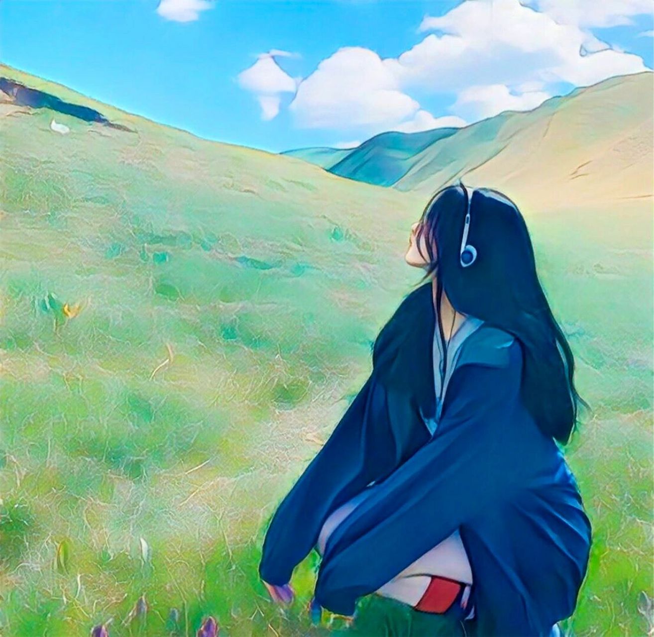 氛围感 风景 女生优质头像 有人相爱 有人夜里开车看海 有人释怀 有人