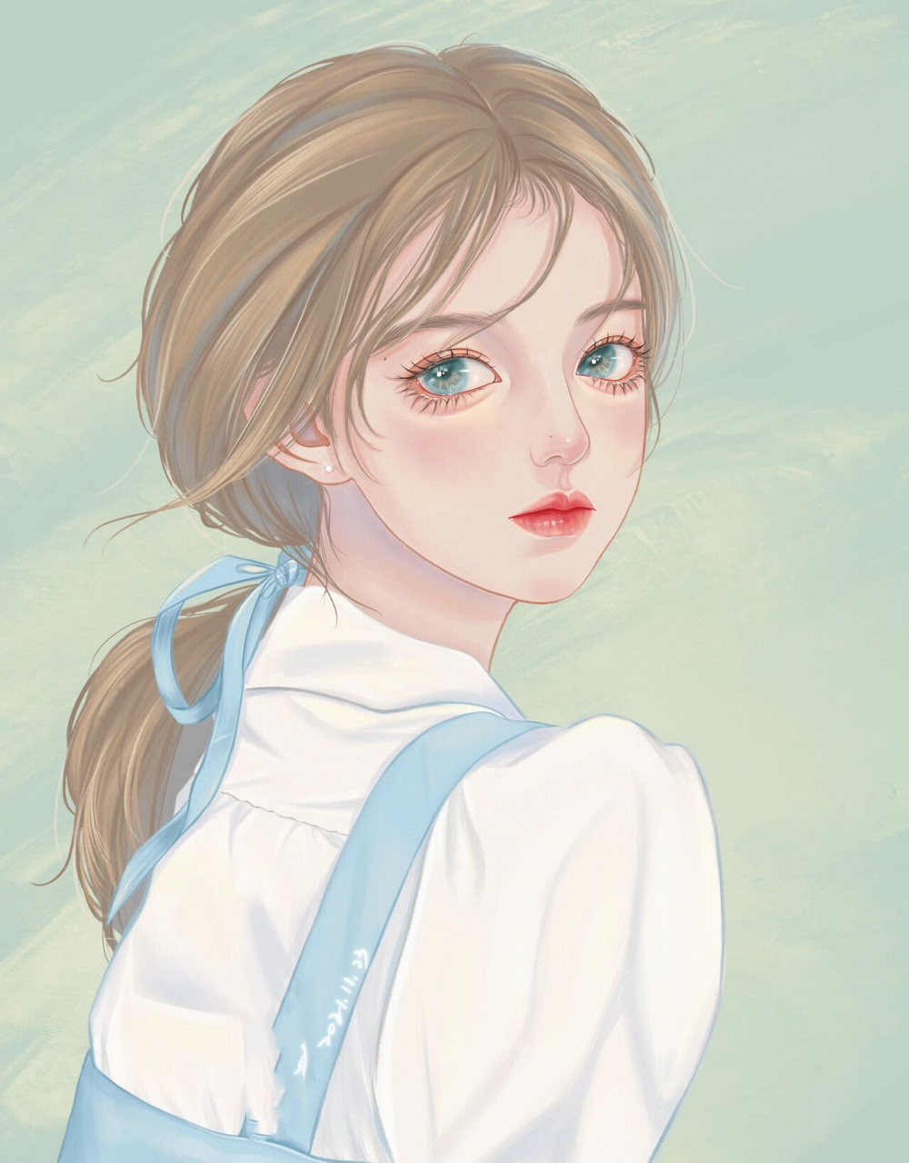 从零开始百张画 之 女生头像 九宫格 好久没有标过slogan了,口号重新