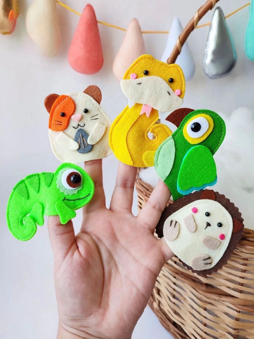 不织布手偶|森林动物9102009706(附图纸) /森林动物合集