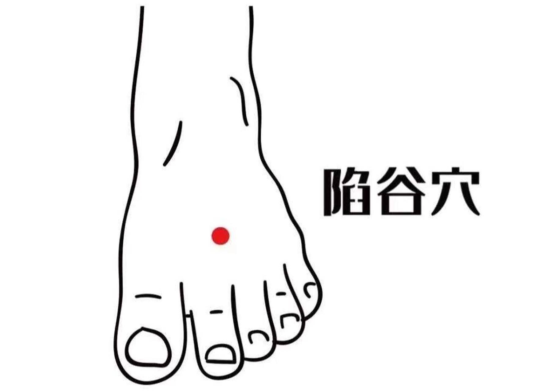 陷谷穴的作用 陷谷穴的作用:1,缓解治疗腹痛胀满,肠鸣泄痢,面目浮肿
