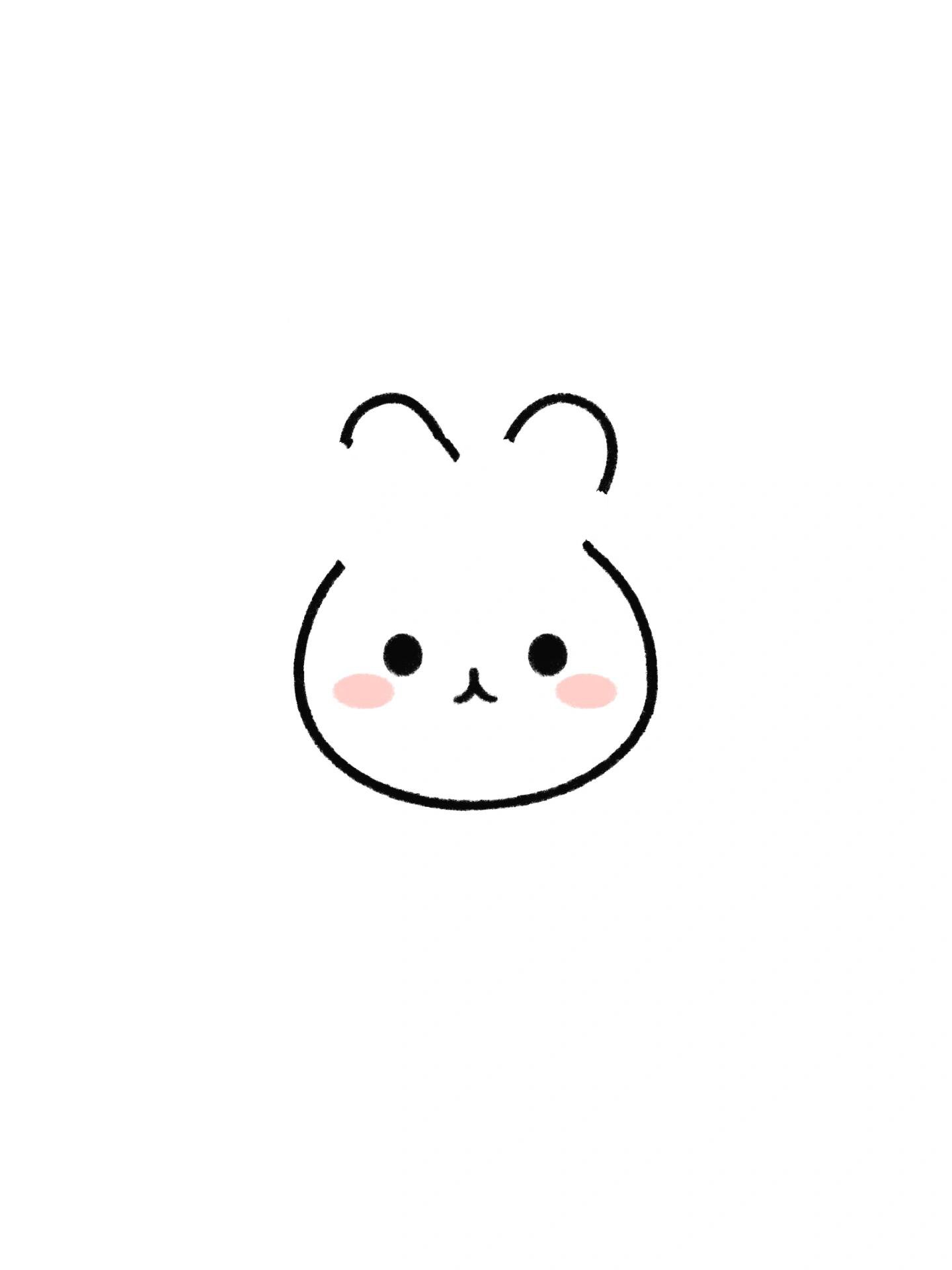 盘点圆圆可爱动物头像7315手残党学简笔画合集